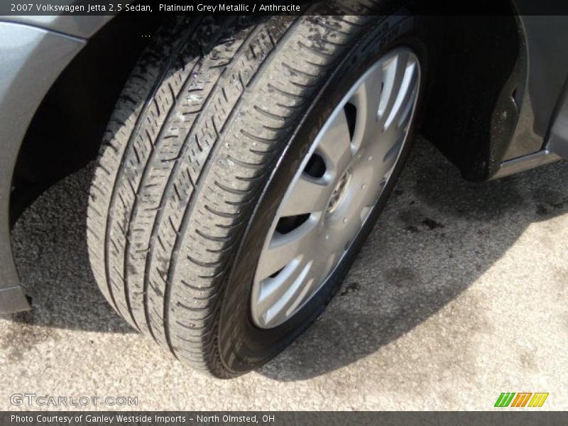 Platinum Grey Metallic / Anthracite 2007 Volkswagen Jetta 2.5 Sedan