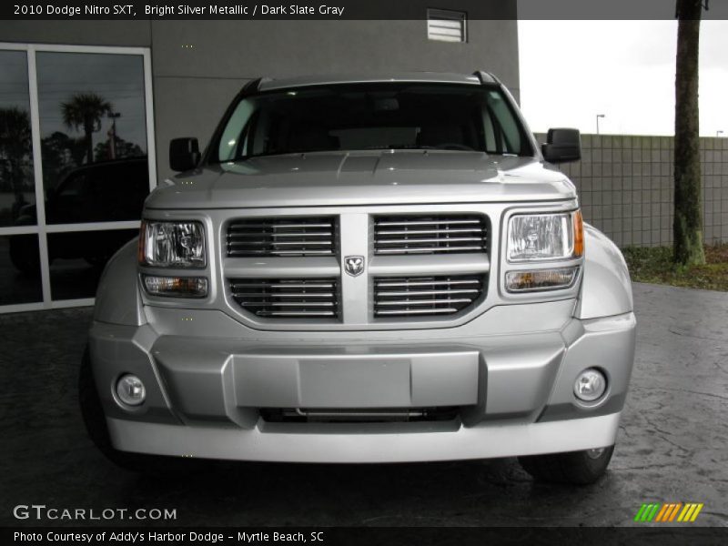 Bright Silver Metallic / Dark Slate Gray 2010 Dodge Nitro SXT