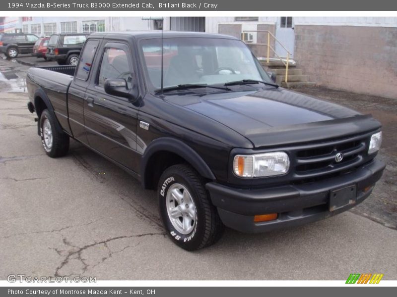 Brilliant Black / Gray 1994 Mazda B-Series Truck B3000 Extended Cab