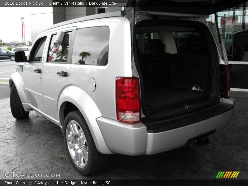 Bright Silver Metallic / Dark Slate Gray 2010 Dodge Nitro SXT