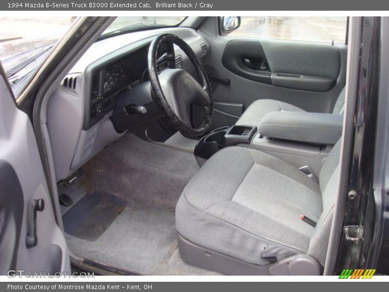 Brilliant Black / Gray 1994 Mazda B-Series Truck B3000 Extended Cab