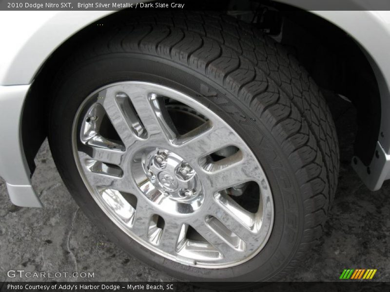 Bright Silver Metallic / Dark Slate Gray 2010 Dodge Nitro SXT