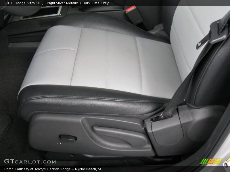 Bright Silver Metallic / Dark Slate Gray 2010 Dodge Nitro SXT