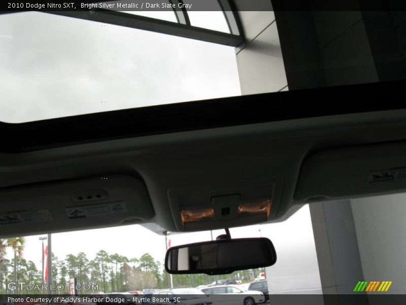 Bright Silver Metallic / Dark Slate Gray 2010 Dodge Nitro SXT