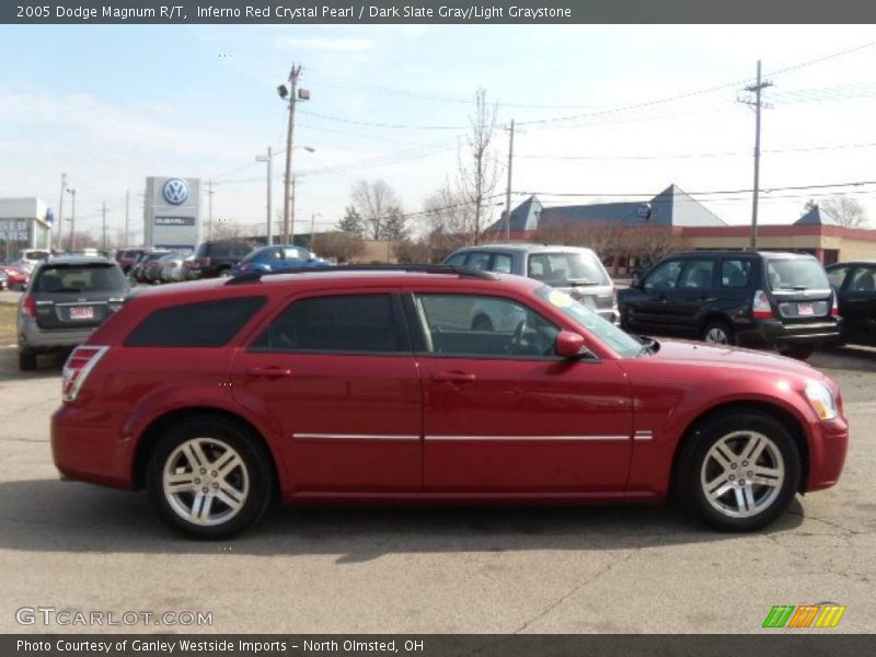 Inferno Red Crystal Pearl / Dark Slate Gray/Light Graystone 2005 Dodge Magnum R/T