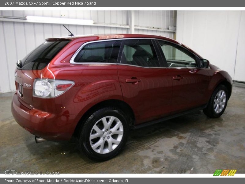Copper Red Mica / Sand 2007 Mazda CX-7 Sport