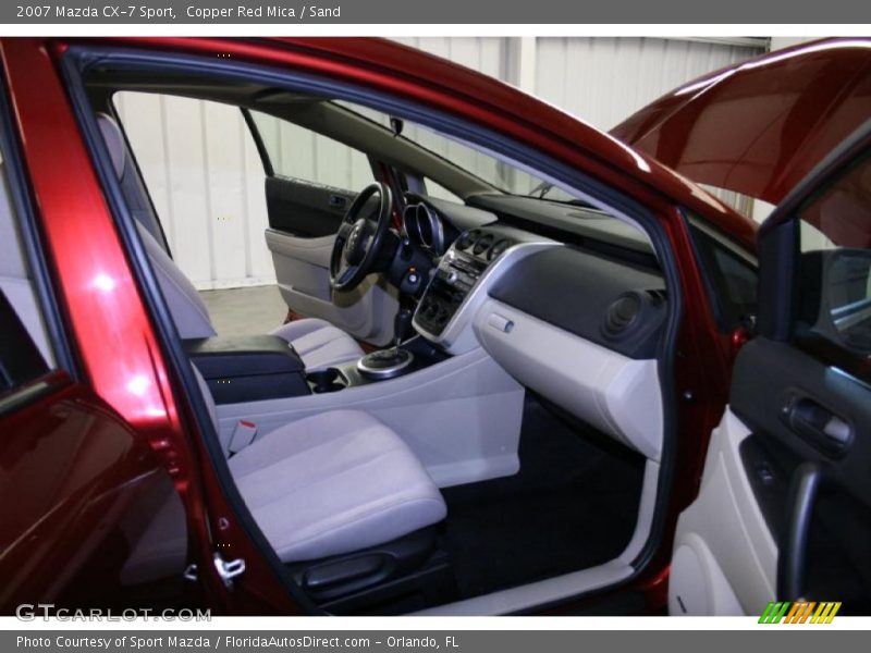 Copper Red Mica / Sand 2007 Mazda CX-7 Sport