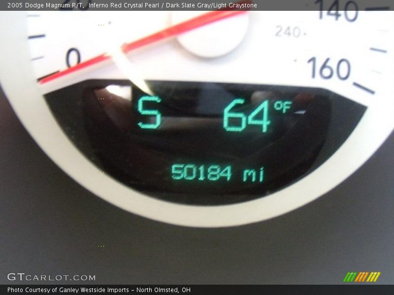 Inferno Red Crystal Pearl / Dark Slate Gray/Light Graystone 2005 Dodge Magnum R/T