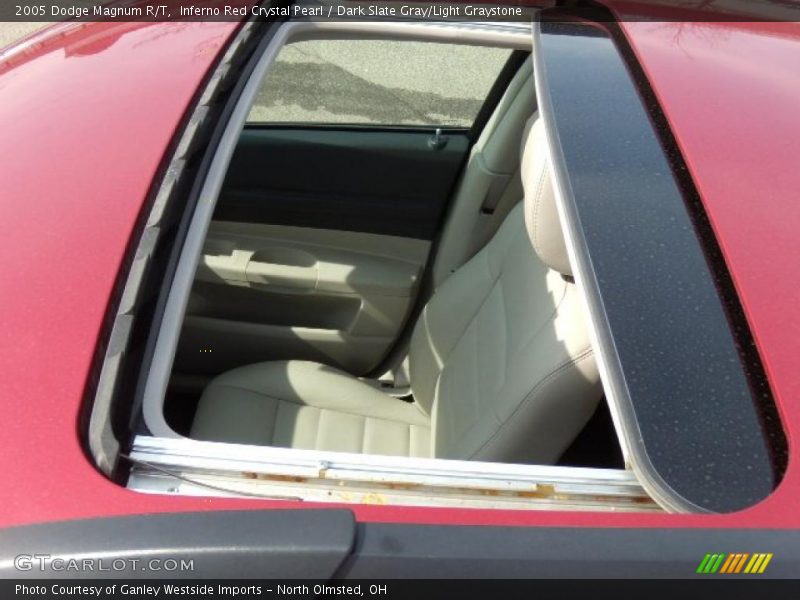 Inferno Red Crystal Pearl / Dark Slate Gray/Light Graystone 2005 Dodge Magnum R/T