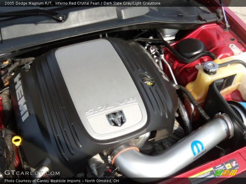 Inferno Red Crystal Pearl / Dark Slate Gray/Light Graystone 2005 Dodge Magnum R/T