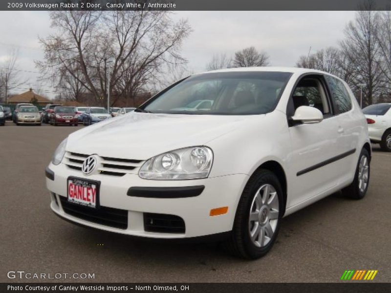 Candy White / Anthracite 2009 Volkswagen Rabbit 2 Door