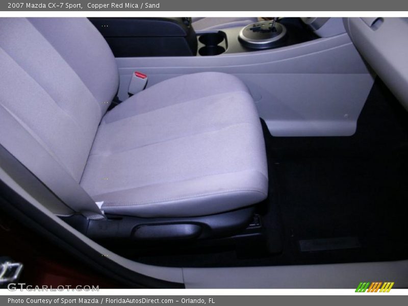 Copper Red Mica / Sand 2007 Mazda CX-7 Sport