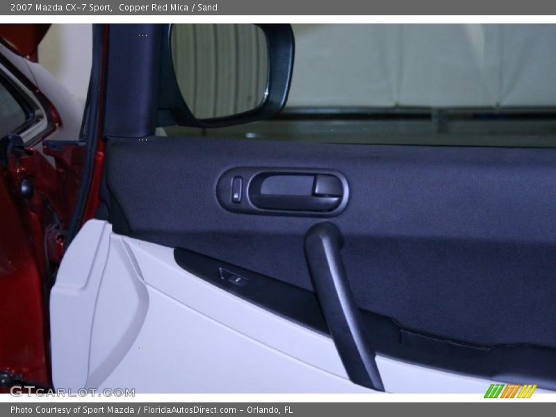Copper Red Mica / Sand 2007 Mazda CX-7 Sport