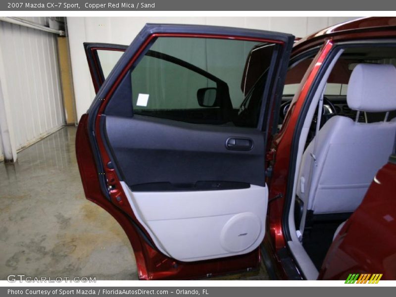 Copper Red Mica / Sand 2007 Mazda CX-7 Sport