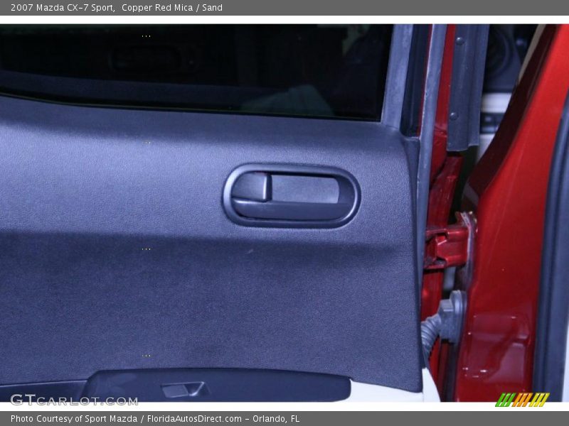 Copper Red Mica / Sand 2007 Mazda CX-7 Sport