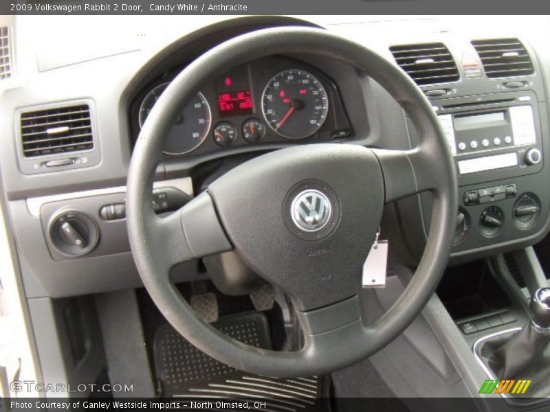 Candy White / Anthracite 2009 Volkswagen Rabbit 2 Door
