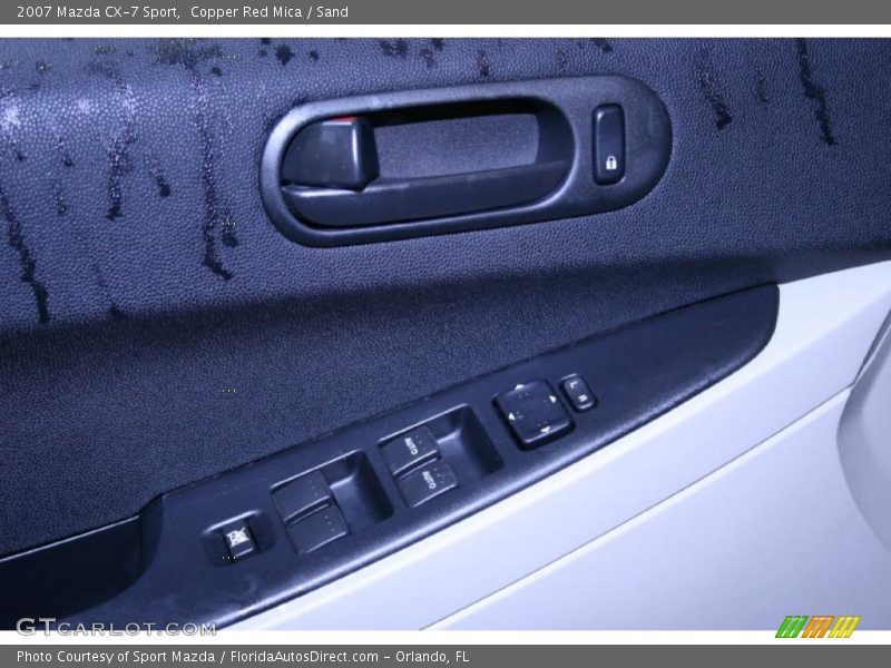 Copper Red Mica / Sand 2007 Mazda CX-7 Sport