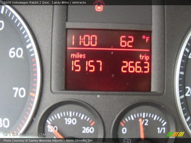 Candy White / Anthracite 2009 Volkswagen Rabbit 2 Door