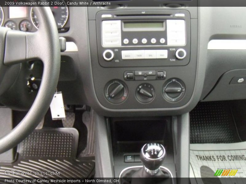 Candy White / Anthracite 2009 Volkswagen Rabbit 2 Door