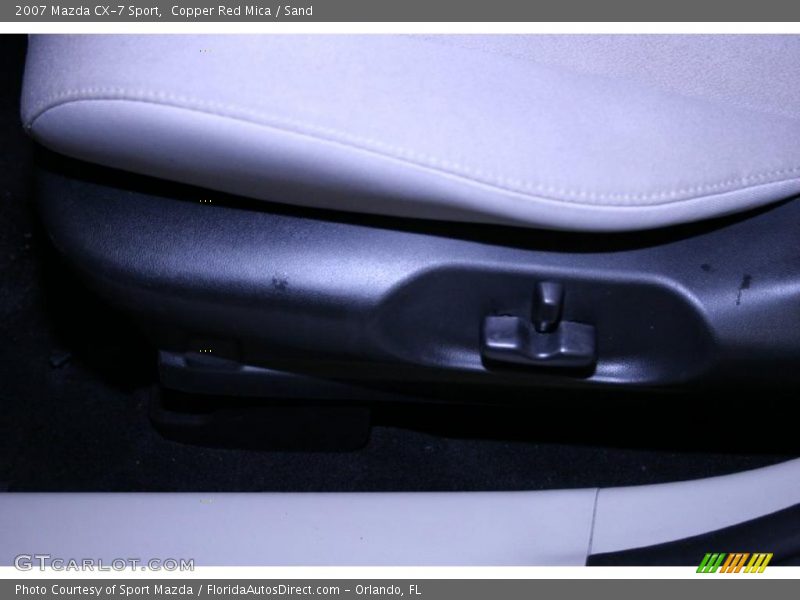 Copper Red Mica / Sand 2007 Mazda CX-7 Sport