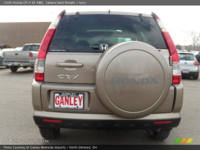 Sahara Sand Metallic / Ivory 2006 Honda CR-V SE 4WD