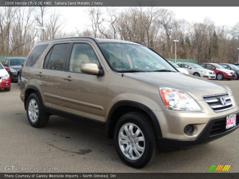 Sahara Sand Metallic / Ivory 2006 Honda CR-V SE 4WD
