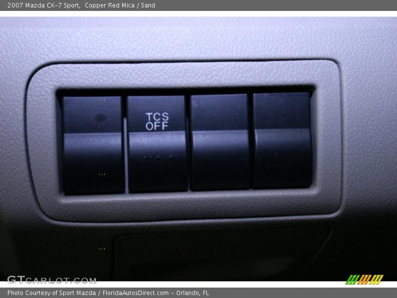 Copper Red Mica / Sand 2007 Mazda CX-7 Sport