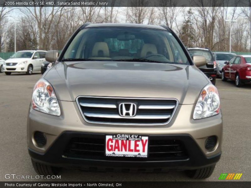Sahara Sand Metallic / Ivory 2006 Honda CR-V SE 4WD