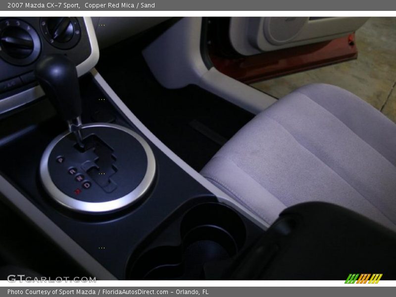 Copper Red Mica / Sand 2007 Mazda CX-7 Sport