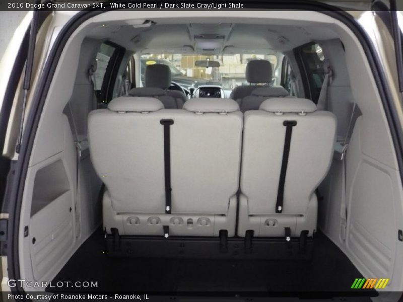 White Gold Pearl / Dark Slate Gray/Light Shale 2010 Dodge Grand Caravan SXT