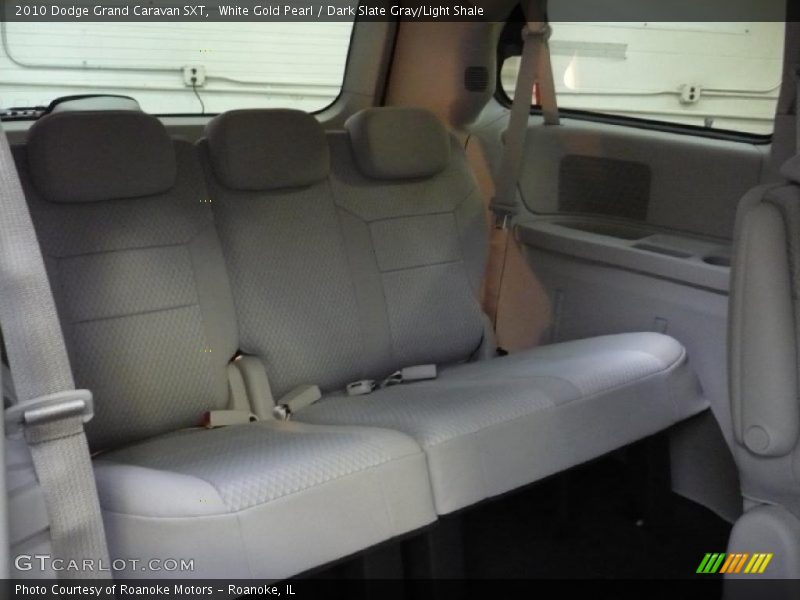 White Gold Pearl / Dark Slate Gray/Light Shale 2010 Dodge Grand Caravan SXT
