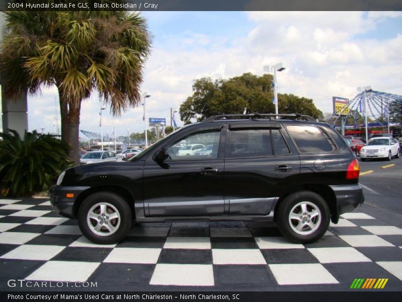 Black Obsidian / Gray 2004 Hyundai Santa Fe GLS