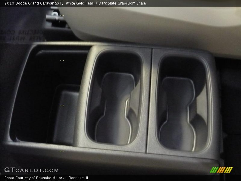 White Gold Pearl / Dark Slate Gray/Light Shale 2010 Dodge Grand Caravan SXT