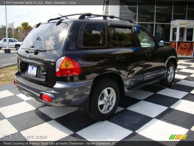 Black Obsidian / Gray 2004 Hyundai Santa Fe GLS