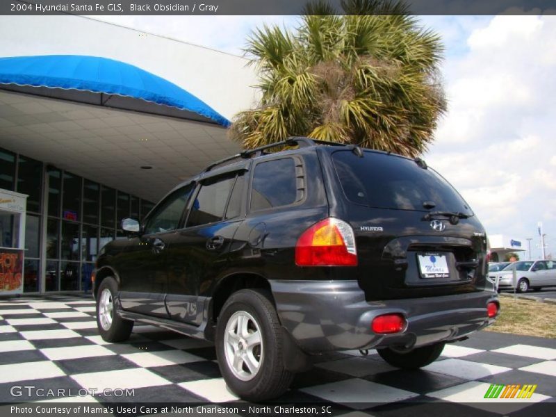 Black Obsidian / Gray 2004 Hyundai Santa Fe GLS