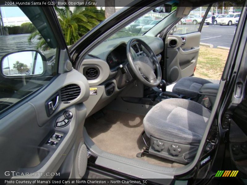 Black Obsidian / Gray 2004 Hyundai Santa Fe GLS