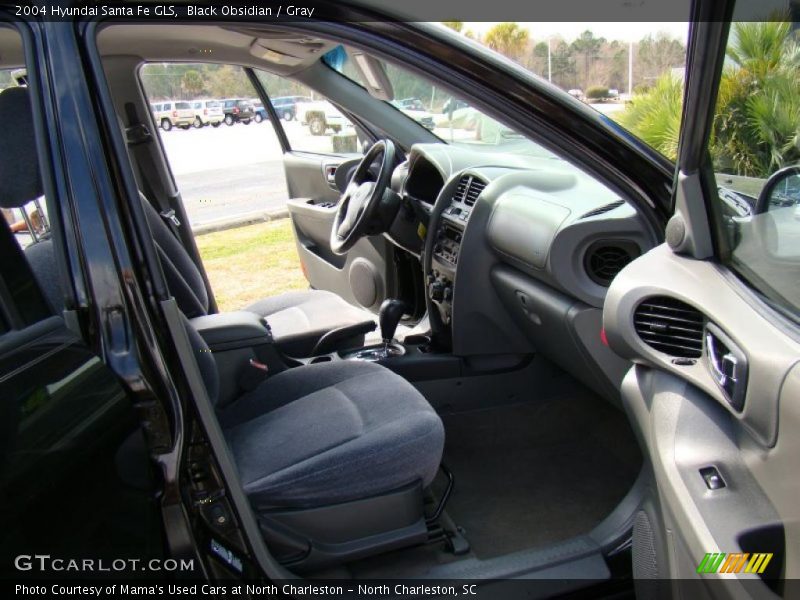 Black Obsidian / Gray 2004 Hyundai Santa Fe GLS