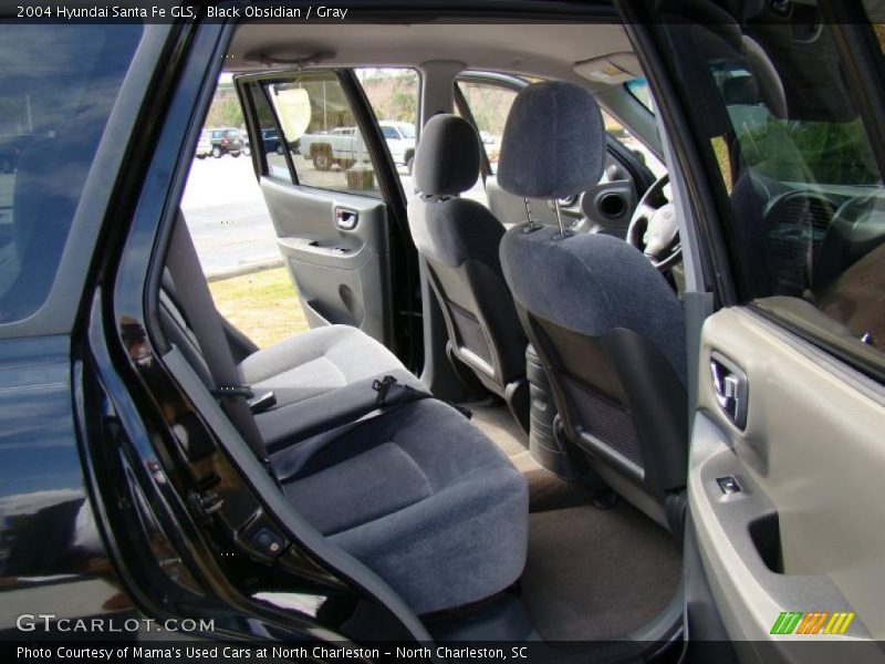 Black Obsidian / Gray 2004 Hyundai Santa Fe GLS