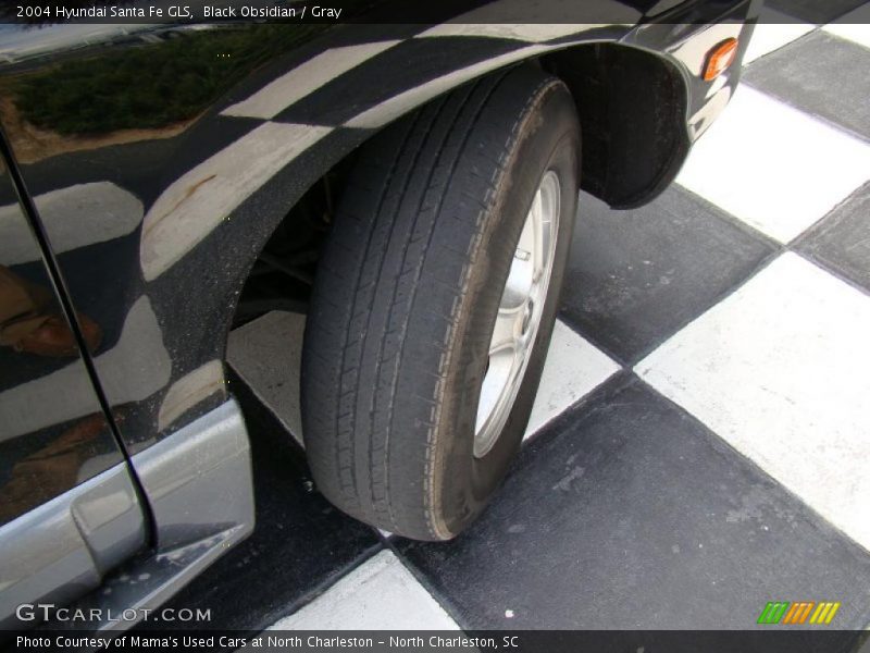 Black Obsidian / Gray 2004 Hyundai Santa Fe GLS