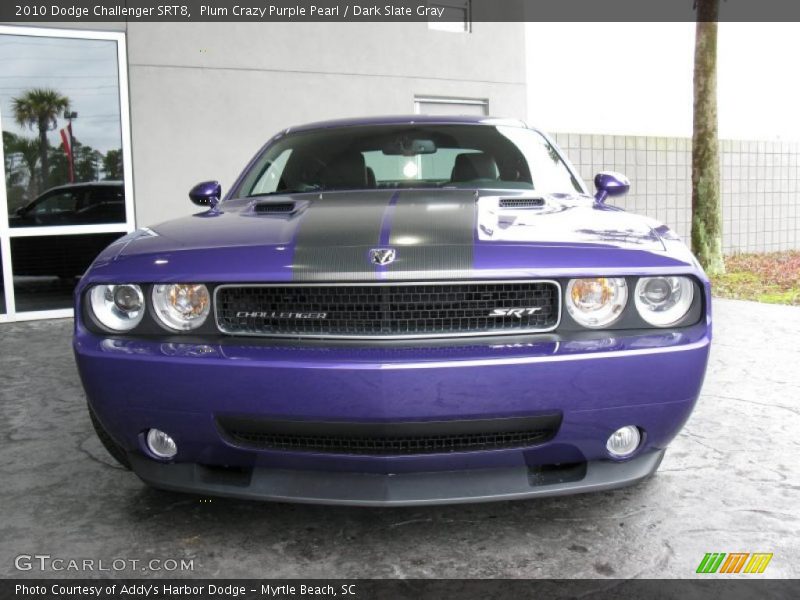 Plum Crazy Purple Pearl / Dark Slate Gray 2010 Dodge Challenger SRT8