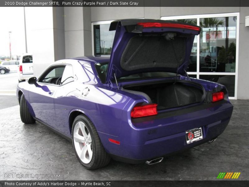Plum Crazy Purple Pearl / Dark Slate Gray 2010 Dodge Challenger SRT8