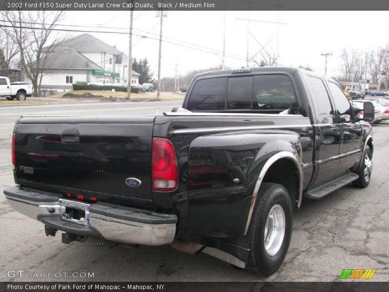 Black / Medium Flint 2002 Ford F350 Super Duty Lariat Crew Cab Dually