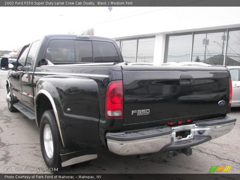 Black / Medium Flint 2002 Ford F350 Super Duty Lariat Crew Cab Dually