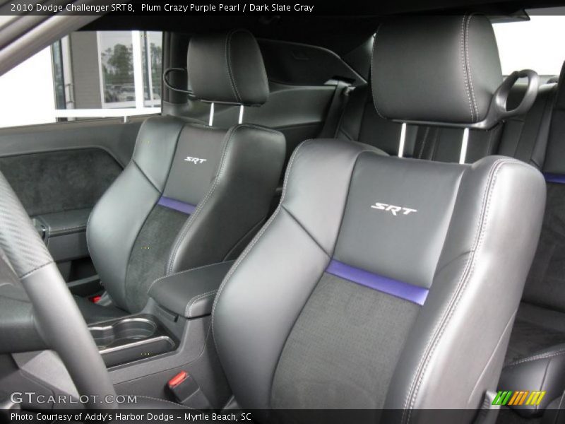Plum Crazy Purple Pearl / Dark Slate Gray 2010 Dodge Challenger SRT8