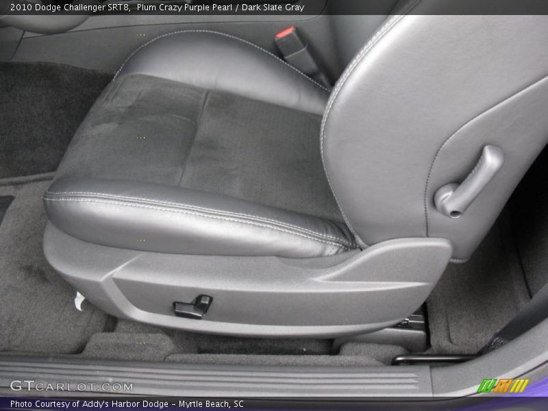 Plum Crazy Purple Pearl / Dark Slate Gray 2010 Dodge Challenger SRT8