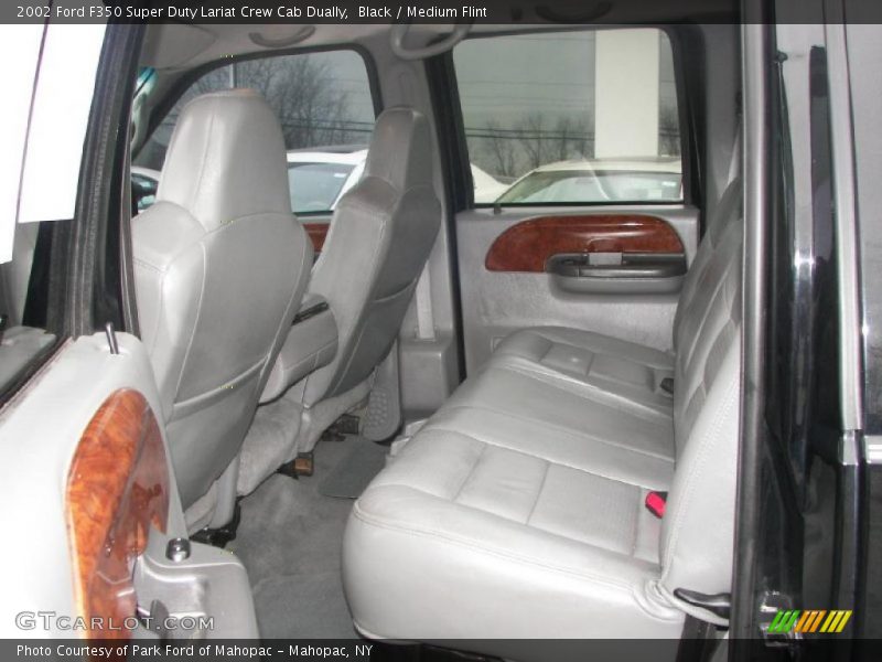 Black / Medium Flint 2002 Ford F350 Super Duty Lariat Crew Cab Dually