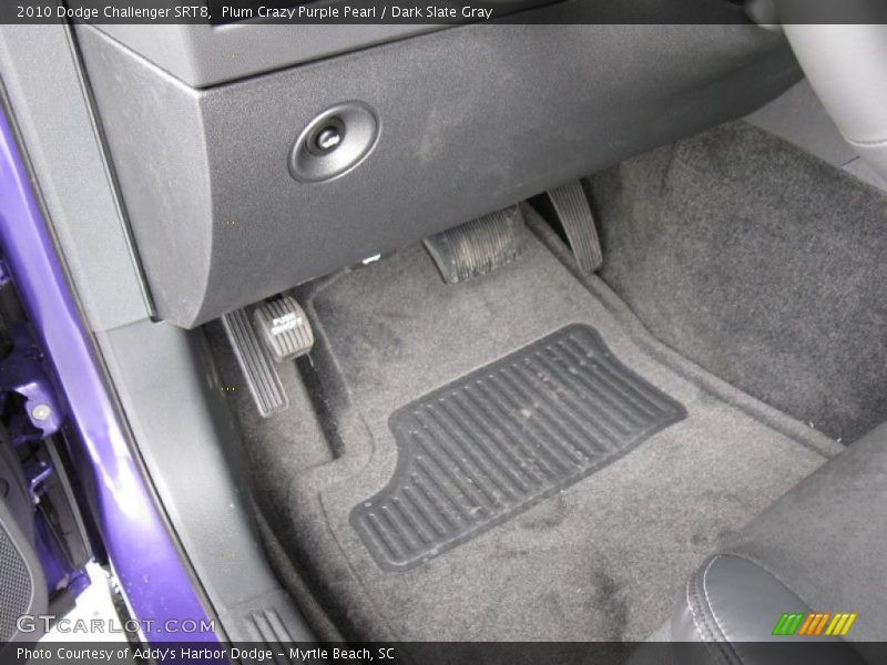 Plum Crazy Purple Pearl / Dark Slate Gray 2010 Dodge Challenger SRT8