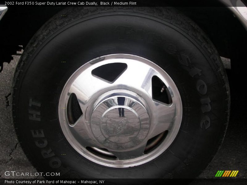Black / Medium Flint 2002 Ford F350 Super Duty Lariat Crew Cab Dually