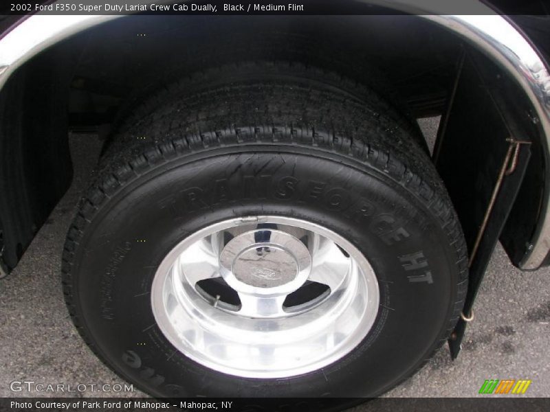 Black / Medium Flint 2002 Ford F350 Super Duty Lariat Crew Cab Dually