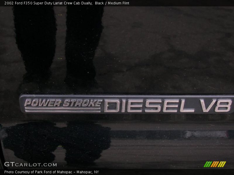 Black / Medium Flint 2002 Ford F350 Super Duty Lariat Crew Cab Dually